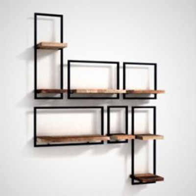 Milano Decorative Wall Shelves Set of 6